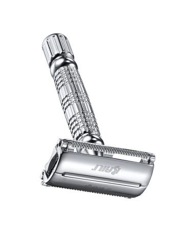 Angoily manual razor men's razor body razor facial razor bare razor manual shaving cutter old -fashioned double -sided knife double -edged