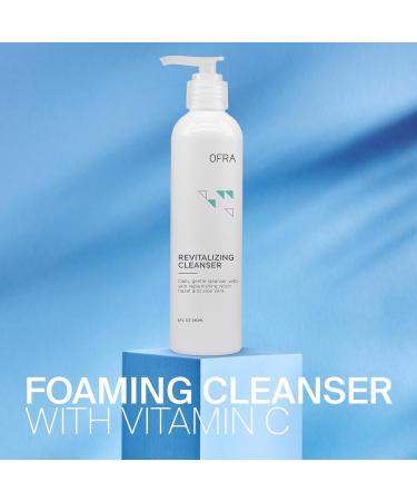 Ofra Revitalizing Cleanser | Gentle Daily Face Cream Cleanser for All Skin Types | Face Pore Cleaner with Aloe Vera for Hydration and Fresh Skin | 8 oz/240 ml - Buy Online on GoSupps.com