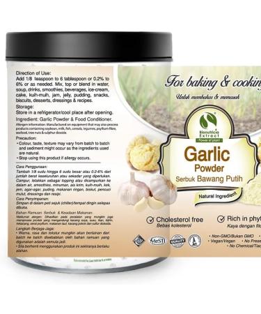 8x Garlic Powder (200g / Can) - Buy Online on GoSupps.com