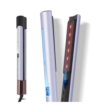 Infrared ion hair smooth parwin per beauty 2 in 1 smooth iron curl and smooth infrared and ion therapy anti-frizz and gloss effect 14 temperature settings 100-230  - Buy Online on GoSupps.com