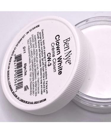 Ben Nye Clown White Makeup 3 oz - Professional Clown Makeup for Stage Performances - Buy Online on GoSupps.com