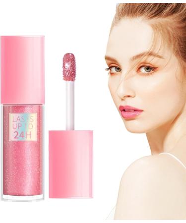 Shimmering Lip Gloss Mirror Lip Gloss | Moisturizing Lip Gloss - Nourishing Makeup Products Lip Balms for Women Lip Makeup - Buy Online on GoSupps.com