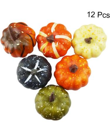 Garneck 24 Pcs Pumpkin Decor Foam Pumpkin Fake Pumpkin Halloween Pumpkin Artificial Pumpkin Party Pumpkin Thanksgiving Party Decoration Ornament Faux Pumpkin Decorate Little Pumpkin - Buy Online on GoSupps.com
