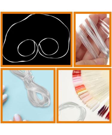 Beaupretty False Nail Extension Fiber 3 Nail Art Tool Nail Tools for Nail Art Para U as Nails Lengthening Fibers Diy Nail Extension Adjustable glass False Nails Plastic Fiber White Manicure - Buy Online on GoSupps.com