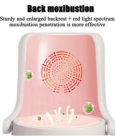 Sitting Fuel Instrument: Intelligent Vaginal Care Vapor Seat with Backrest Remote Control & Red Light Therapy for Optimal Health Wet & Dry Use - Buy Online on GoSupps.com