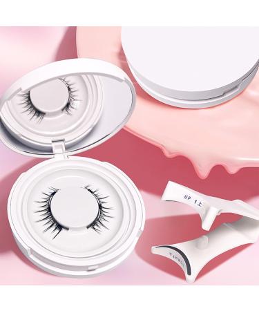 Crafty Magnetic Eyelashes Magnetic Eyelashes Viral Magnetic Lashes No Glue Needed Magnetic Eyelashes Kit Easy To Wear And Remove Reusable (EM09) - Buy Online on GoSupps.com