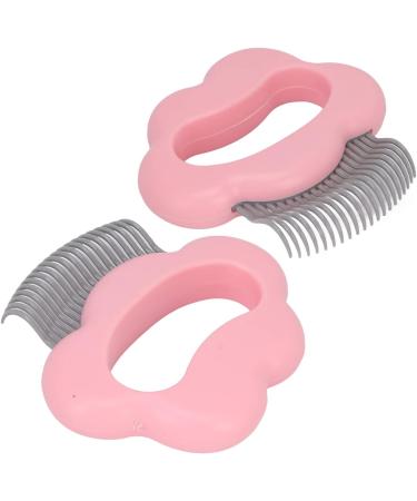 Buy Cat Comb - Skin-Friendly Elastic Half-Curved Massage Comb for Cats | Cat-Safe Exfoliating Grooming Tool in Pink - International Shipping Available - Buy Online on GoSupps.com