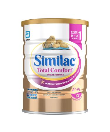Similac Total Comfort Infant Formula, Imported, Easy-to-Digest Baby Formula Powder, Non-GMO, 820 g (28.9 oz) Can