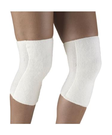OTC Knee Warmer Angora Arthritis Relief  White  Medium  79010-M White Medium (Pack of 1)