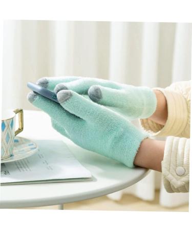 Housoutil 2pairs Gel Touch Screen Gloves Moisturizing Gloves for Dry Hands Overnight Sleeping Gloves Kids Gloves Knitted Gloves Gels Hand Cover Yarn Hand Take a Bath - Buy Online on GoSupps.com