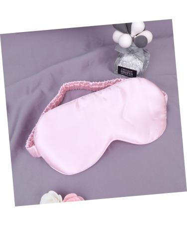 Buy Gatuida Silk Sleep Eye Mask - Adjustable Soft Blindfold for Travel & Sleeping - Smooth Pink Eye Cover - Buy Online on GoSupps.com