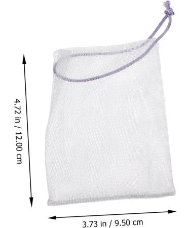 OHPHCALL 80 Pcs Soap Bag Soap Net Foaming Mesh Gloves Soap Bags Mesh Exfoliating Mesh Soap Saver Bag Nylon 12x9.5cmx2pcs Random Colorx2pcs - Buy Online on GoSupps.com