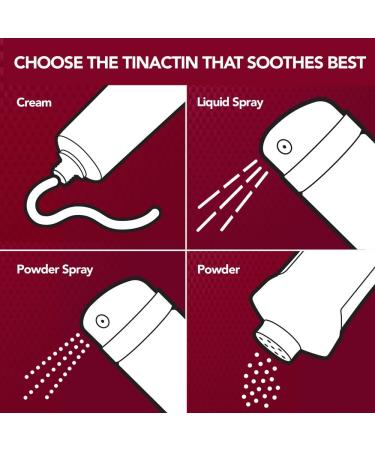 Tinactin Athlete's Foot Cream 1% Tolnaftate Antifungal Treatment 0.5oz Tube - Clinically Proven Effective for Athlete's Foot & Ringworm - Buy Online on GoSupps.com