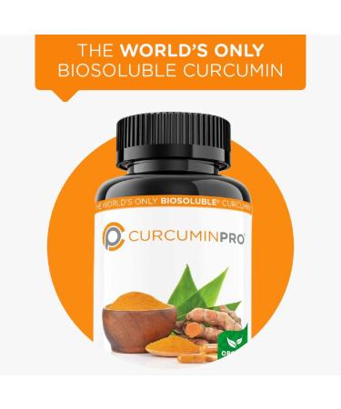 CurcuminPro Complete High Absorption Turmeric Supplement. Protein-Powered Turmeric Curcumin Capsules with BioSoluble Curcumin for Maximum Effectiveness. Natural Curcumin Supplement (60 Count) - Buy Online on GoSupps.com