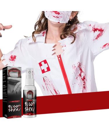 GANAZONO Halloween Party Supplies: 2PCS Fake Blood Spray for Clothes, Face & Eyes - Halloween Makeup Props Kit - Buy Online on GoSupps.com