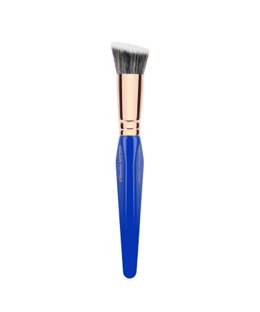 Bdellium Tools Golden Triangle 956 Slanted Precision Kabuki Makeup Brush - Vegan Soft Synthetic Fibers for Perfect Complexion (Blue 1pc) - International Shipping Available - Buy Online on GoSupps.com