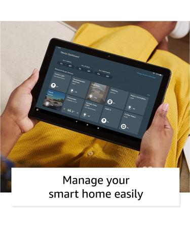 Amazon Fire HD 10 Plus Tablet 10.1 1080p Full HD 32GB (2021 Release) - Slate | Ad-Supported Lockscreen | Latest Model - Buy Online on GoSupps.com