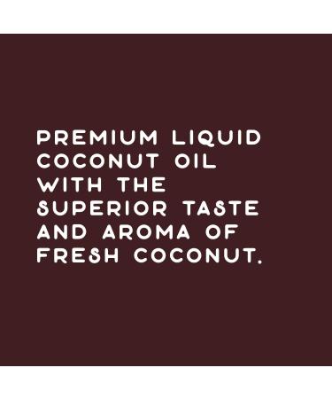 Nature's Way Liquid Coconut Oil 20 Fl. Oz - Non-GMO, Vegan Cooking Oil - Buy Online on GoSupps.com
