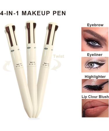 laxreheye Women's makeup 4-in-1 anti-perspirant multi-functional eyeliner pen versatile makeup pen ideal for travel school home gift for her - Buy Online on GoSupps.com