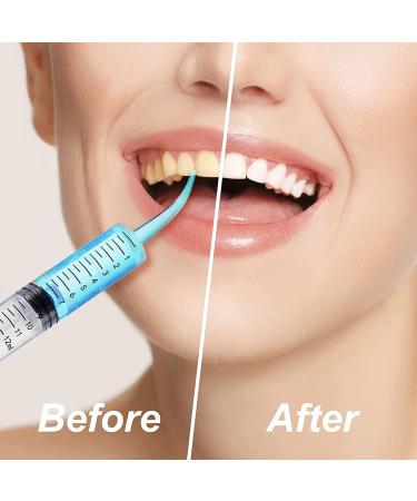 100 Pack & 200 Pack Dental Syringes with Curved Tip - 12ml Disposable Injection for Tonsil Stones & Mouthwash Cleaner | International Shipping Available - Buy Online on GoSupps.com