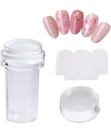 Silicone Nail Art Stamper & Scraper Set for Fashionable Nail Printing - Buy Online on GoSupps.com