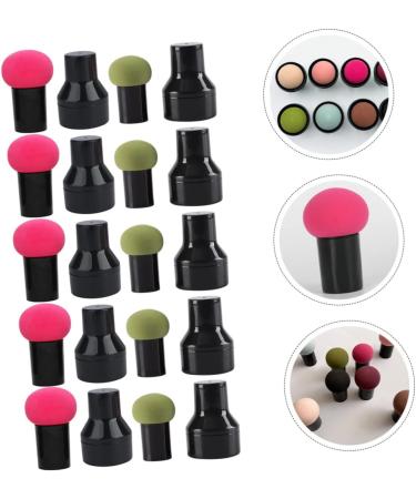 POPETPOP Simple Puff 30 Sets Mushroom Head Puff Girl Hydrophilic Polyurethane Makeup Powder Girl Makeup Pad - Buy Online on GoSupps.com