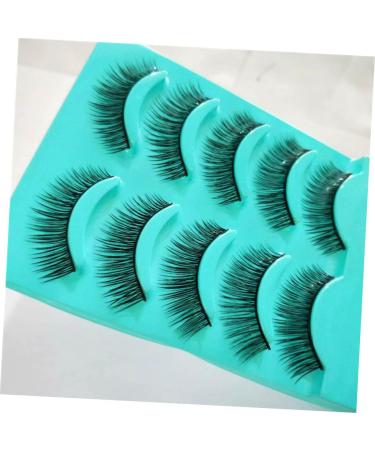 Beavorty 5 Pairs Magnetic Eyelashes False Lashes 3D Fake Lashes Thick False Eyelashes Fluffy Fake Eyelashes Cross False Eyelashes Dramatic Eyelashes Fake Lashes Natural Extend Make up A05 - Buy Online on GoSupps.com