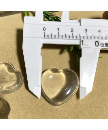 Heart Natural Clear Quartz Crystals Stones Ornaments Reiki Quartz 7 Gemstones Home Decor Home Goods - Buy Online on GoSupps.com
