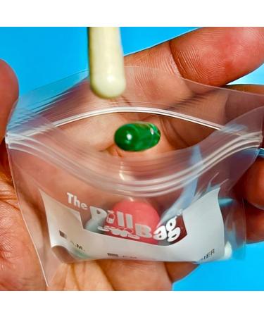 Buy The Pill Bag | 100 Pack | Reusable Waterproof & Portable Pill Organizer for Travel & Daily Use - Buy Online on GoSupps.com
