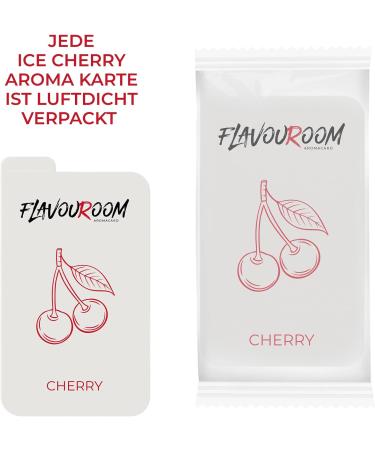Flavouroom Premium 25 Set | Cherry Map Aroma Cards | Unforgettable Flavor & Taste | Includes Hash Storage for Cherry Leaves - Buy Online on GoSupps.com