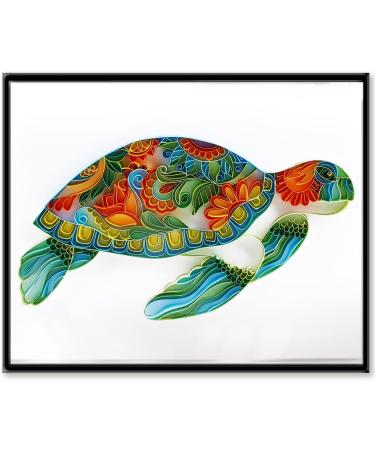 Uniquilling Paper Quilling Kit for Adults - Green Turtle 16x20 inch Handmade DIY Craft Kit - Beginner Quilling Tools for Home Decor and Gifts - Buy Online on GoSupps.com