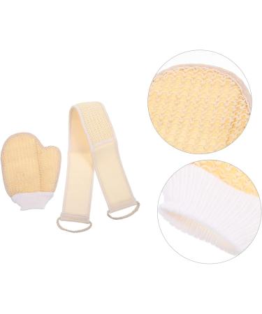 minkissy 1 Set Bath Towel Set Bath Sponge Bathing Sponge Shower Cleaning Scrubber Bath Shower Gloves Bath Cleaning Towel Beauty Sponges Beauty Kit Nubuck Cleaner Cleaning Cloth Sisal Body - Buy Online on GoSupps.com