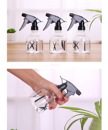 eurNhrN Empty Spray Bottle Travel Black Trigger Atomizer Water Spraying Bottle 260ml - Buy Online on GoSupps.com