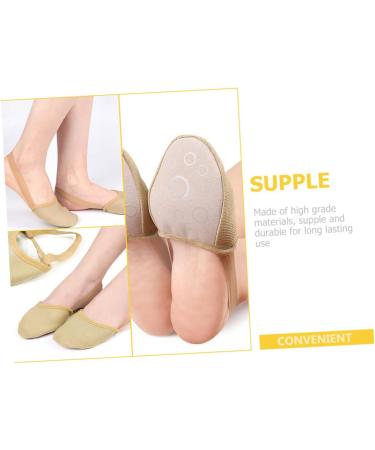 Yoga Toe Protector Shoes - 2 Pairs Sweat-Absorbent Forefoot Pads for High Heels | Breathable Cushion Socks - Buy Online on GoSupps.com
