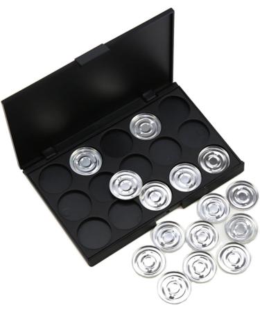 Angoily 3pcs 15 Eyeshadow Eye Shadow Empty Cosmetic Case Makeup Box Travel Concealer Lip Gloss - Buy Online on GoSupps.com