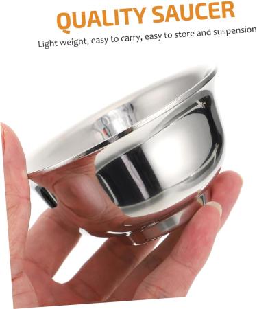 NOLITOY Whipping Bowl Foam Soap - Travel Shaving Bowl & Cream for Men Stainless Steel Shaving Dish & Beard Care Accessories - Buy Online on GoSupps.com