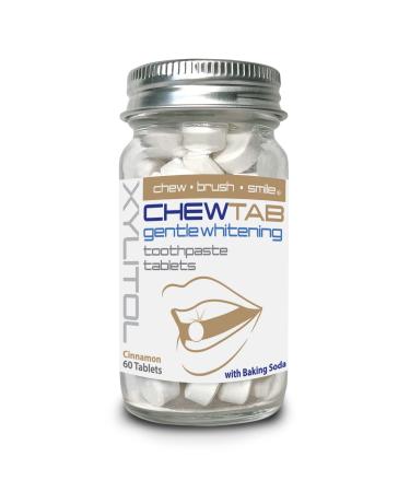 Weldental Chewtab Gentle Whitening Toothpaste Tablets Cinnamon
