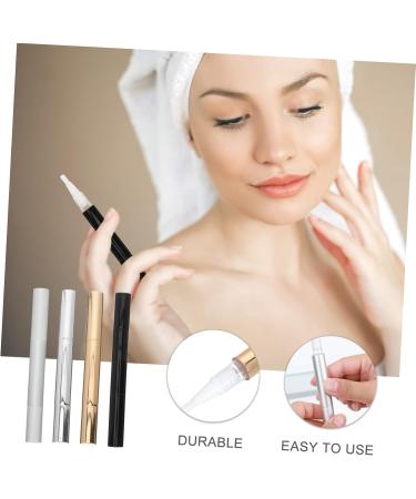 DRESSOOS 4pcs Lip Gloss Nail Polish Bottle Lash Containers Makeup Mascara Cream Vials Aluminum - Buy Online on GoSupps.com