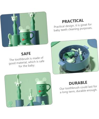 Premium Toothbrush Set for Kids & Adults | Oral Care Essentials with Training Toothbrush & Tooth Cup - Buy Online on GoSupps.com