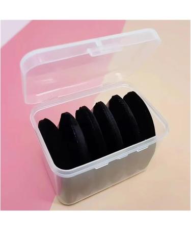 6 Pack Velvet Powder Puffs For Perfect Makeup Finish Soft And Lightweight Makeup Sponge Powder Puffs Triangle (Color : 6 black) - Buy Online on GoSupps.com