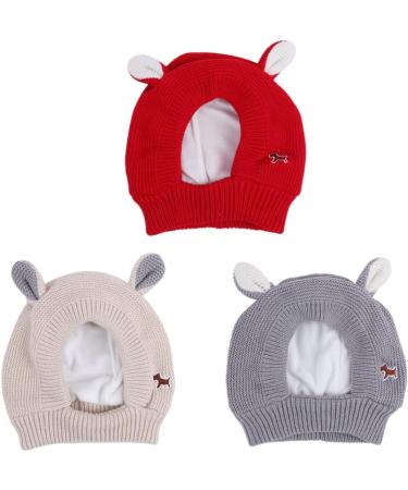 Buy Weduspaty Cute Beige Dog Knitted Hat | Stylish Pet Accessory for International Shipping - Buy Online on GoSupps.com