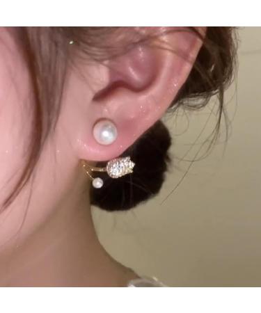 Cute Flower 111 Earrings for Women - Heart Hoop Dangle Earrings with Rhinestones | Pink Jewelry for Teens & Girls - Buy Online on GoSupps.com