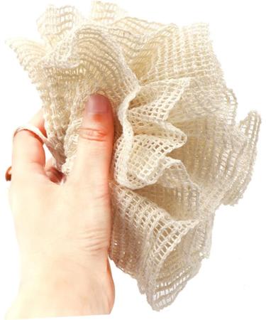 Minkissy Bath Towel & Mesh Shower Ball - Loofah Sponge Pouf for Luxurious Bathing | International Shipping Available - Buy Online on GoSupps.com