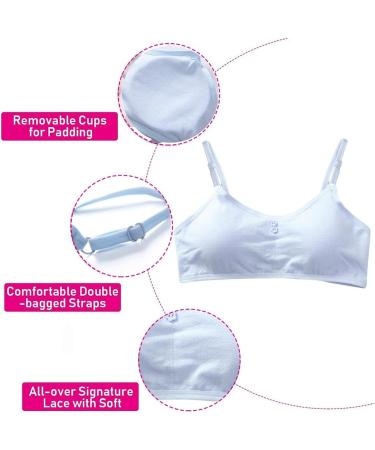 Yistu Cotton Girls Training Bras 6 Pack for Kids and Toddlers - Girls Training Underwear Set - Buy Online on GoSupps.com