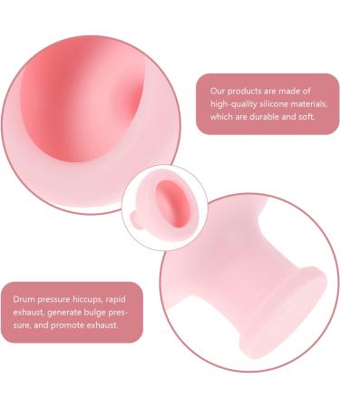 Baby Palm Chest Pressure Drum Cup | Silicone Massager for Baby Phlegm | Pink | 7.7X7.7X5.7CM - Buy Online on GoSupps.com