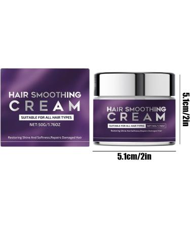 Baoqifong Smoothing hair care cream 50 g frizz control nourishing lotion for repair protection daily care shine protection and treatment - Buy Online on GoSupps.com