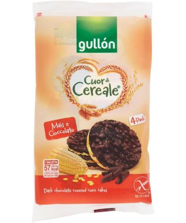  Italian Gourmet E.R. Gull n Cuor di Cereale Dark Chocolate Coated Whole Corn Waffles Gluten Free Pack of 100 g + Gourmet Polpa di Pomodoro Italian Box 400 g - Buy Online on GoSupps.com