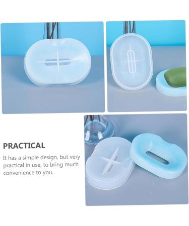 NUOBESTY Wedding Washi Tape 3 pcs box Soap Holder Case Mold Handmade Silicone Mould Epoxy Diy Crystal Storage Container Whitex3pcs 12X8.5CMx3pcs - Buy Online on GoSupps.com
