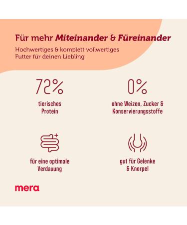 mera Care Adult Sport Chicken (3 x 1 kg) Food for very active and sporty dogs with 72% animal protein wheat free - Buy Online on GoSupps.com