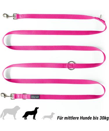 Buy Kuri Pai 3m Dog Leash for Medium-Sized Dogs - Comfortable & Sustainable Bamboo - Pink - Perfect for Daily Walks - Buy Online on GoSupps.com